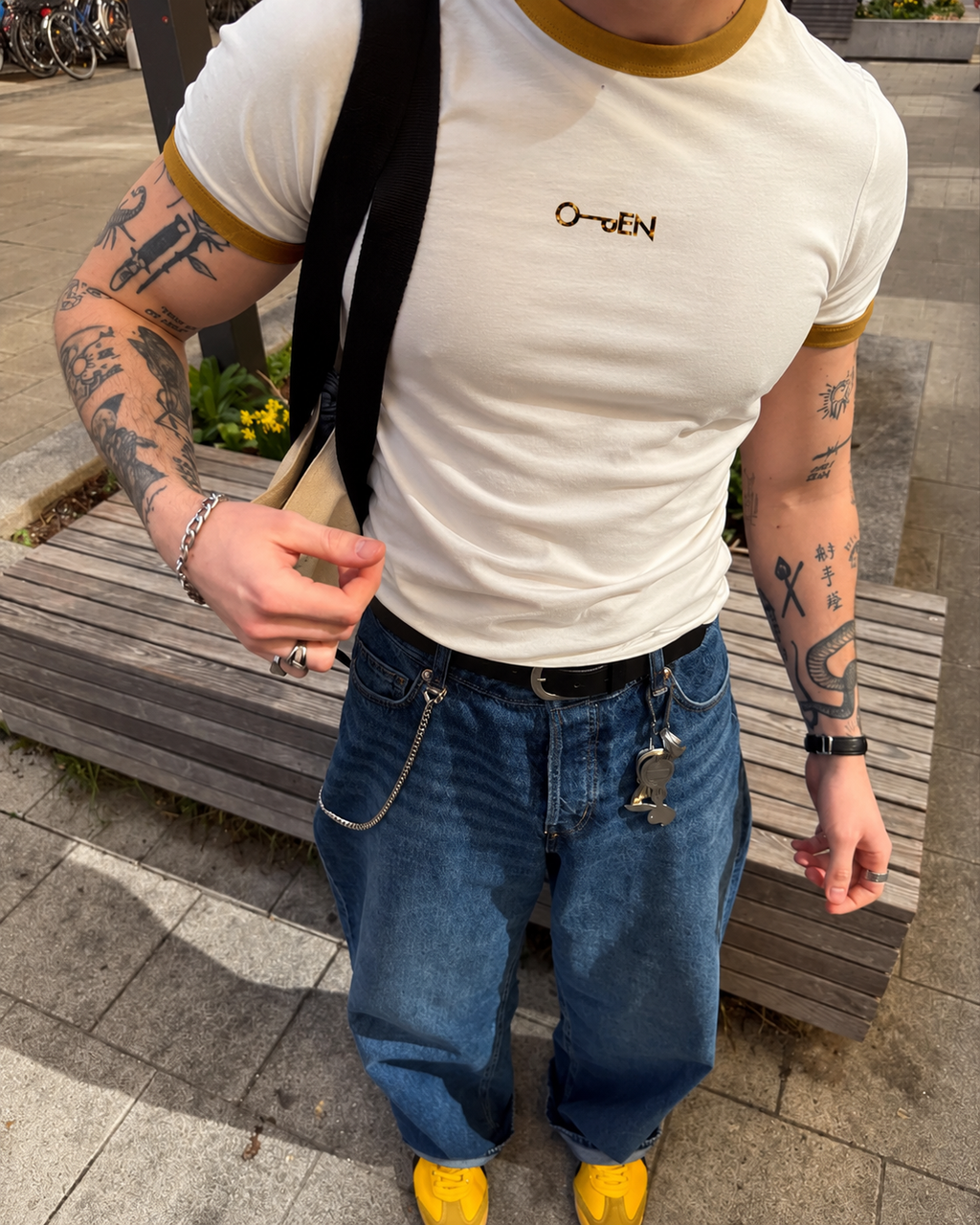 Open - Unisex Ringer Tee