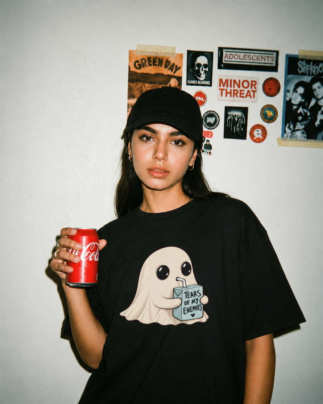 Ghost Sipping Tears - Unisex Classic Crew Tee