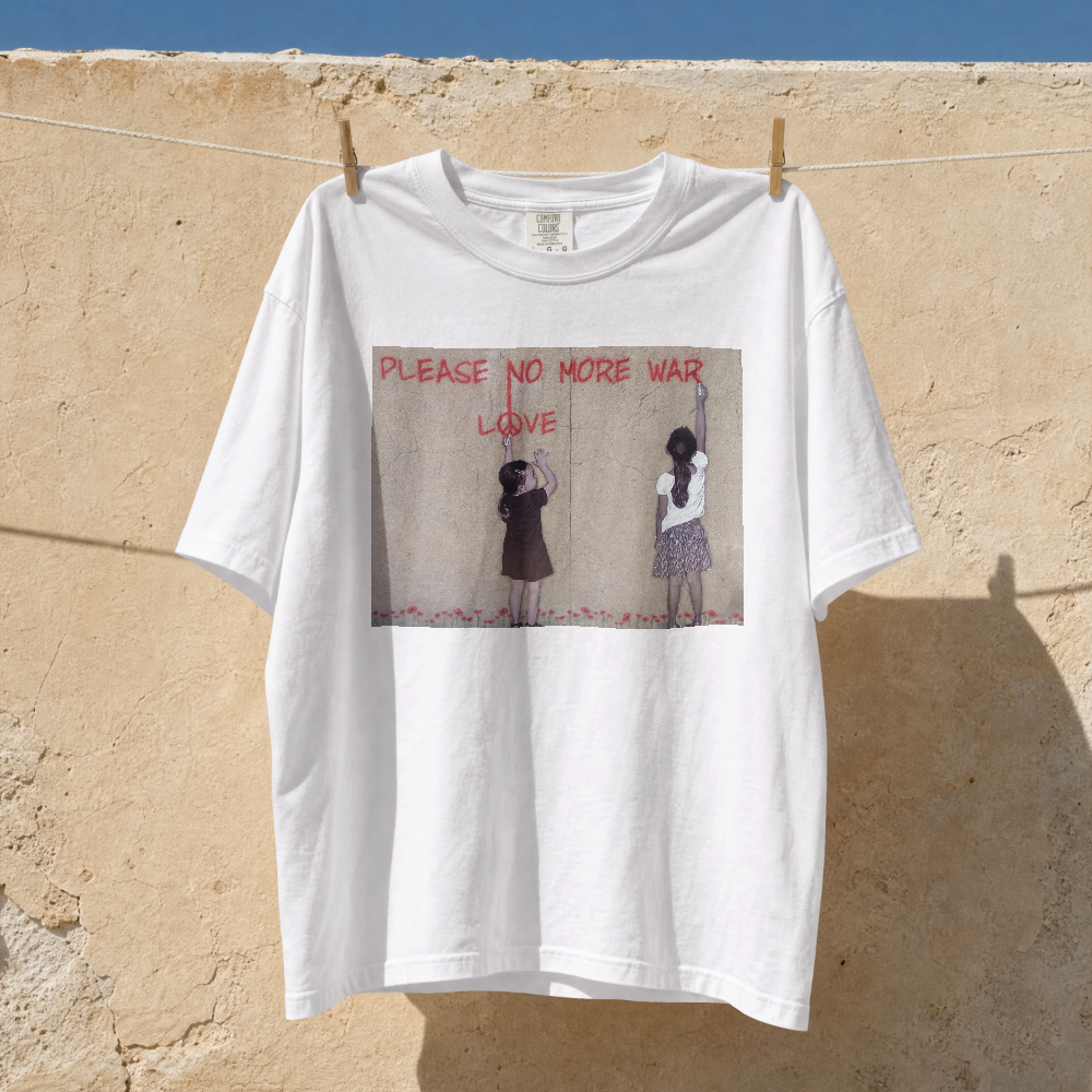 No More War - Unisex Oversized Standard Tee