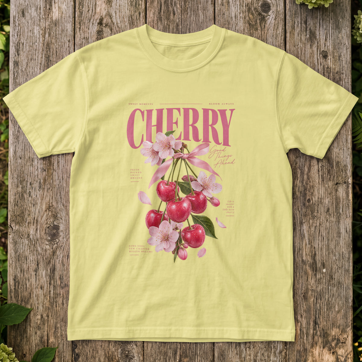 Cherry - Unisex Oversized Standard Tee